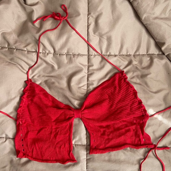 I.AM.GIA Savannah Top Red - Picture 2 of 4